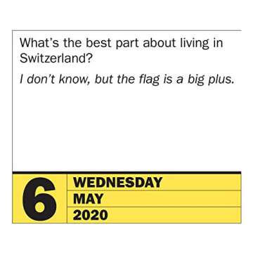 290 Bad Jokes & 75 Punderful Puns for the Whole Family Page-A-Day Calendar 2020