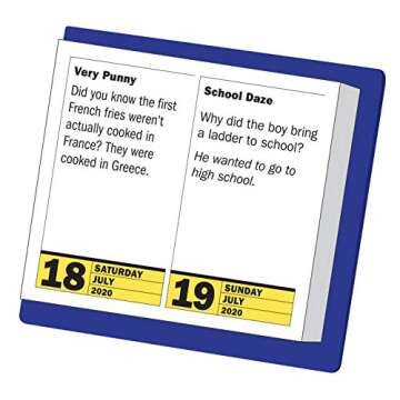 290 Bad Jokes & 75 Punderful Puns for the Whole Family Page-A-Day Calendar 2020