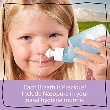 Nasopure Nasal Wash Kit for Effective Allergy Relief