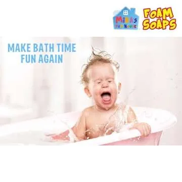 Mika’s Fun House Foam Soap for Kids - 8 Pack Assorted Fun