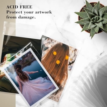 Crystal Clear 11x14 Photo Sleeves - 100 Pack