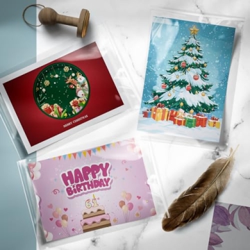 Crystal Clear 11x14 Photo Sleeves - 100 Pack