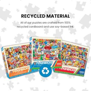 MasterPieces - 1000 Piece Jigsaw Puzzle, Beach Time Flea Market, Fun for Adults, Family, Kids, Non-Glare Finish, 19.25" x 26.75"