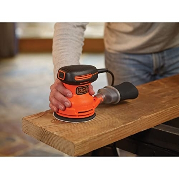 BLACK+DECKER 5 Inch Orbital Sander for Woodworking