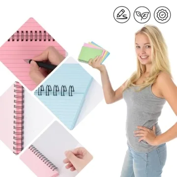 Koogel 400PCS Waterproof Spiral Index Cards for Any Occasion