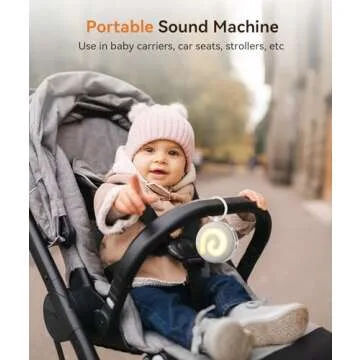 Dreamegg D11 White Noise Machine with Night Light