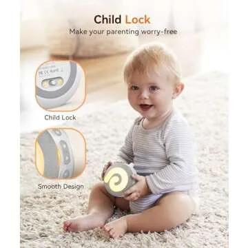 Dreamegg D11 White Noise Machine with Night Light