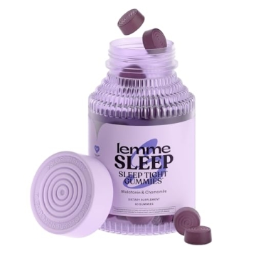 Vegan Sleep Gummies with Melatonin & Herbs - Lemme Sleep