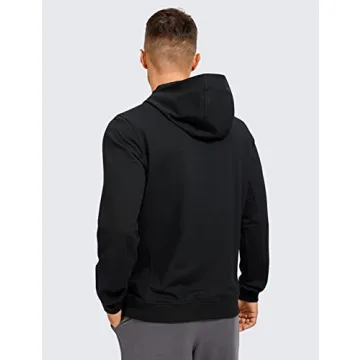 CRZ YOGA Men's Thick Terry Zip-up Hoodie - Premium Quality