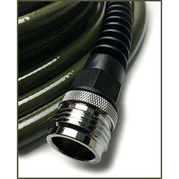 Water Right PSH-025-MG-6PKRS 400 Series (7/16") Hose, 25-Foot, Olive Green