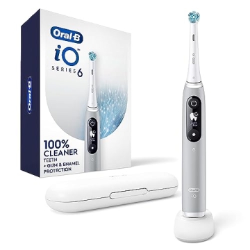 Oral-B iO Series 6 Rechargeable Electric Toothbrush for Superior Oral Care