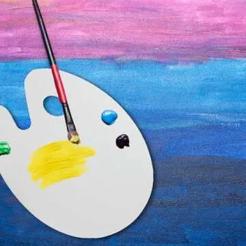 Art Advantage Palette 15.5”x11.75” Peel-Up Plastic Paint Palette – Durable, Solvent-Resistant Paint Tray for Acrylic Painting & Oil Paints, Easy-Clean Surface