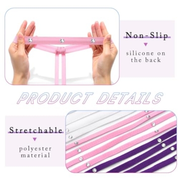 Yokawe Sparkly Leg Wraps for Women and Girls