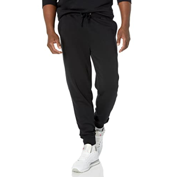 Amazon Essentials Men's Jogger Pants - Casual Relaxed Fit, Lightweight French Terry