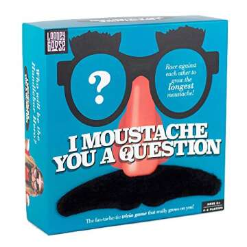 Professor Puzzle I Moustache You A Question - Party Game/Game of Trivia - The Ultimate Facial Hair f...