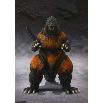 Burning Godzilla S.H. MonsterArts Figure – Iconic Collectible