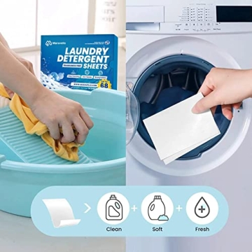 Eco-Friendly Laundry Detergent Sheets for All Skin Types