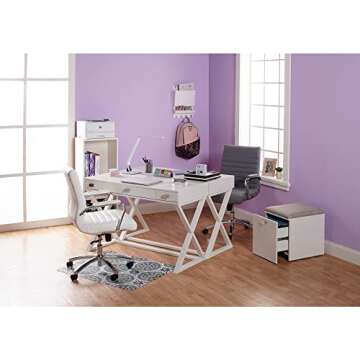 Realspace® Keri 48" Writing Desk - Stylish Compact Design