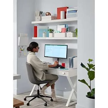Realspace Keri 48" Writing Desk for Compact Spaces