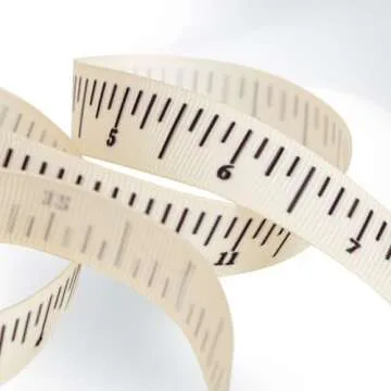 CraftyCrocodile Teacher Measuring Ribbon for Crafts