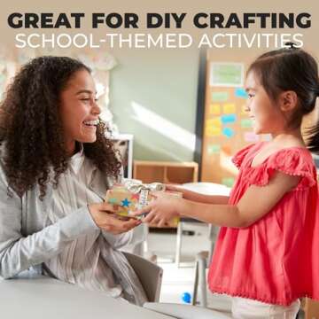 CraftyCrocodile Teacher Measuring Ribbon for Crafts