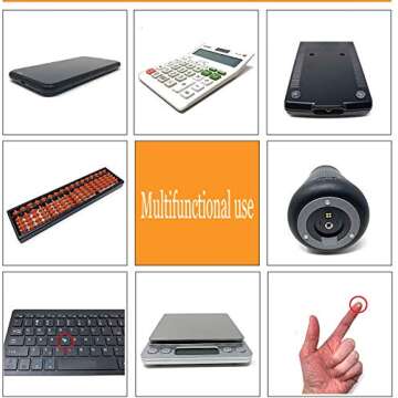 Cabinet Bumpers Tiny Drawer Bumpers Pads ，Self-Adhesive Clear Rubber Dots Feet Tiny Bumpons for Fu...