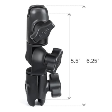 RAM Mounts Double Socket Swivel Arm for iPhone and More