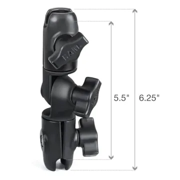 RAM Mounts Double Socket Swivel Arm for iPhone and More