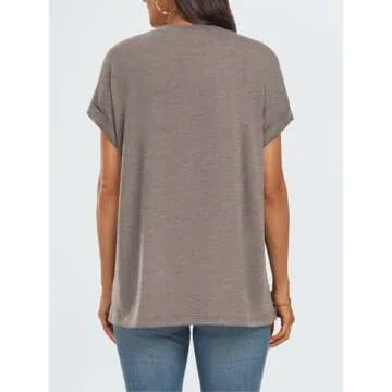 AUTOMET Summer Tops - Casual Stylish T-Shirts for Women