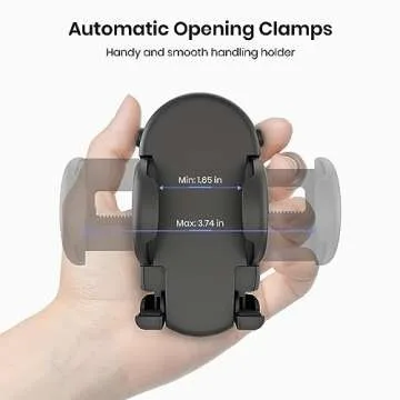 MiiKARE Gym Accessory Magnetic Phone Holder for Videos, Strong Magnets Gym Phone Mount, 360 Rotation Adjustable, Home Gym Essentials for Women, Workout Accessories for Men, Gym Gifts for Lovers-Black