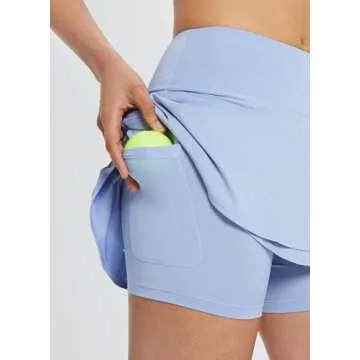 BALEAF Women's Versatile Tennis Golf Skirts with Pockets