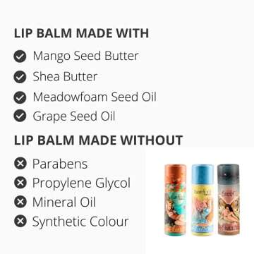 Barefoot Venus Lip Balm Set of 3