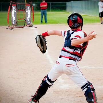 Versatile Baseball Pitching Target Set for All Ages
