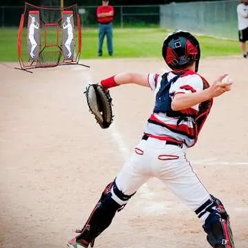 Versatile Baseball Pitching Target Set for All Ages