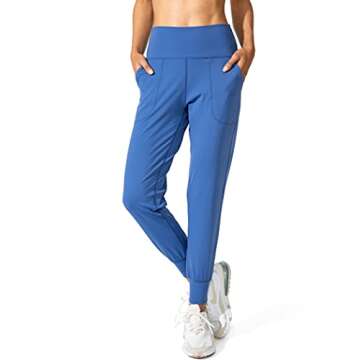 G Gradual Women's Joggers High Waisted Yoga Pants with Pockets Loose Leggings for Women Workout, Ath...