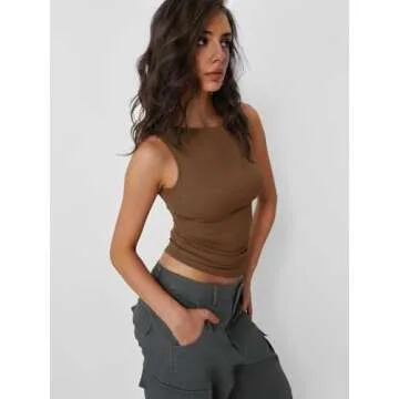 Trendy Queen Women Summer Tank Tops for Casual Style