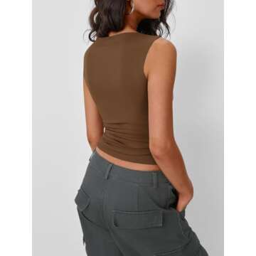 Trendy Queen Women Summer Tank Tops for Casual Style