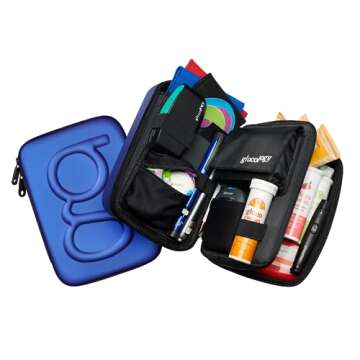 Glucology Diabetes Plus Diabetic Organizer | Extra Convenient Storage for Insulin, Glucometer, and A...