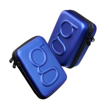 Glucology Diabetes Plus Diabetic Organizer | Extra Convenient Storage for Insulin, Glucometer, and Accessories | Essential Travel Kit for Comprehensive Diabetes Management (Blue, Plus)