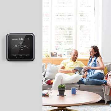 Honeywell T5 Plus Smart Thermostat with Geofencing Technology - Black