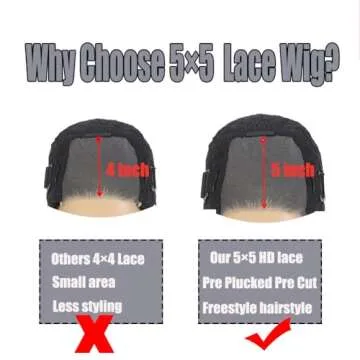 5x5 Wear and Go Glueless Bob Wig Human Hair Pre Plucked Pre Cut Glueless Wigs for Black Women Body Wave Lace Front Wigs Human Hair No Glue Lace Closure Wig for Beginners 180% Density 12 Inch