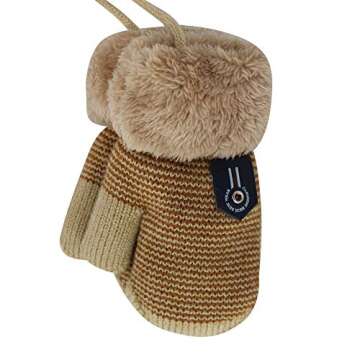 Stylish ORVINNER Baby Winter Mittens for Toddlers