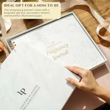 Legend Pregnancy Journal & Memory Book – Keepsake Journal for Documenting Pregnancy Memories & Fir...