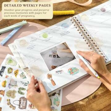 Legend Pregnancy Journal & Memory Book for Moms