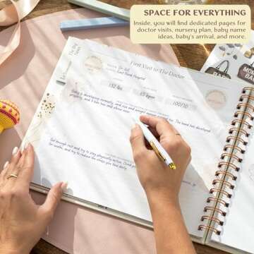 Legend Pregnancy Journal & Memory Book for Moms
