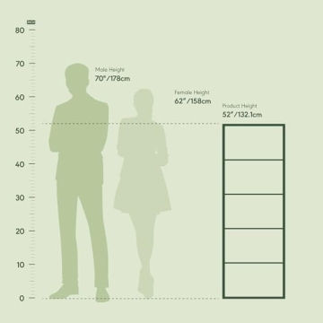 Furinno Luder 5-Tier Bookcase for Stylish Storage Solutions