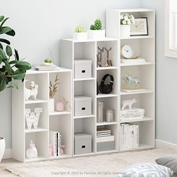 Furinno Luder 5-Tier Bookcase for Stylish Storage Solutions