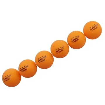 MAPOL 100 Counts 3-Star Orange Ping Pong Balls for Practice