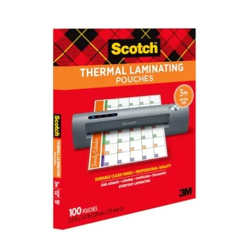 Scotch Thermal Laminating Pouches 100 Pack Ultra Clear Finish