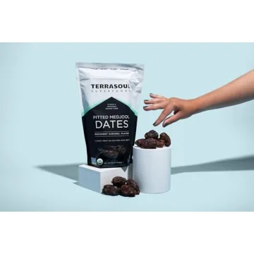Terrasoul Organic Pitted Medjool Dates – Soft, Sweet & Healthy